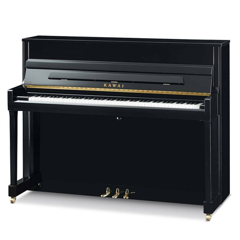 Kawai 45" K-200 Upright Piano | Satin Ebony