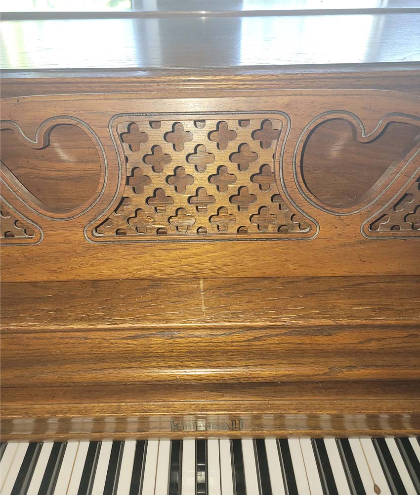 Kimball artist shop console piano