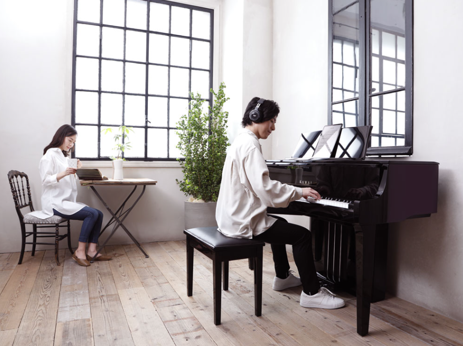 Kawai NV10S Novus Hybrid Digital Piano | Polished Ebony
