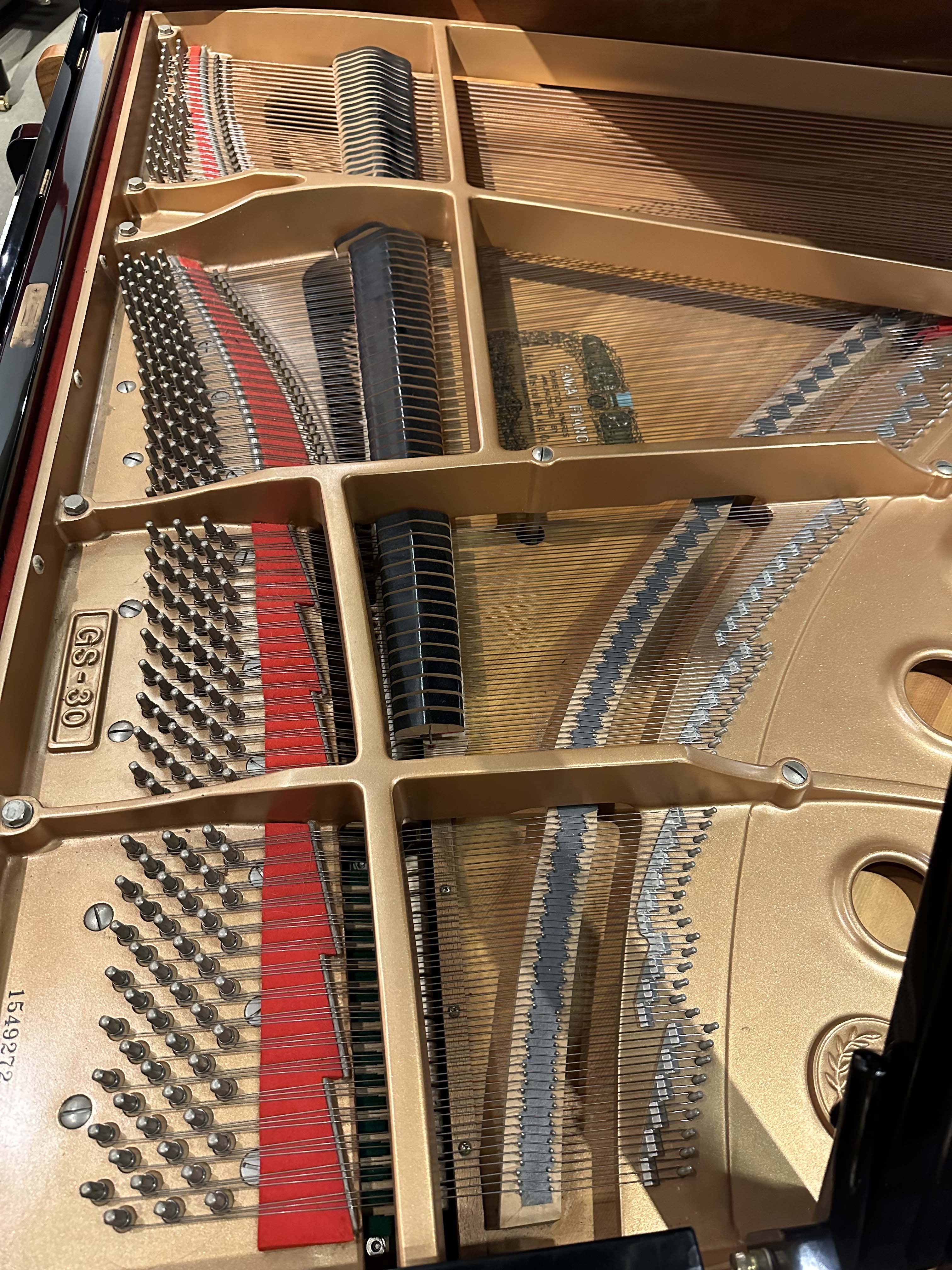 1984 Kawai GS-30 Grand Piano | Polished Ebony | SN: 1549272