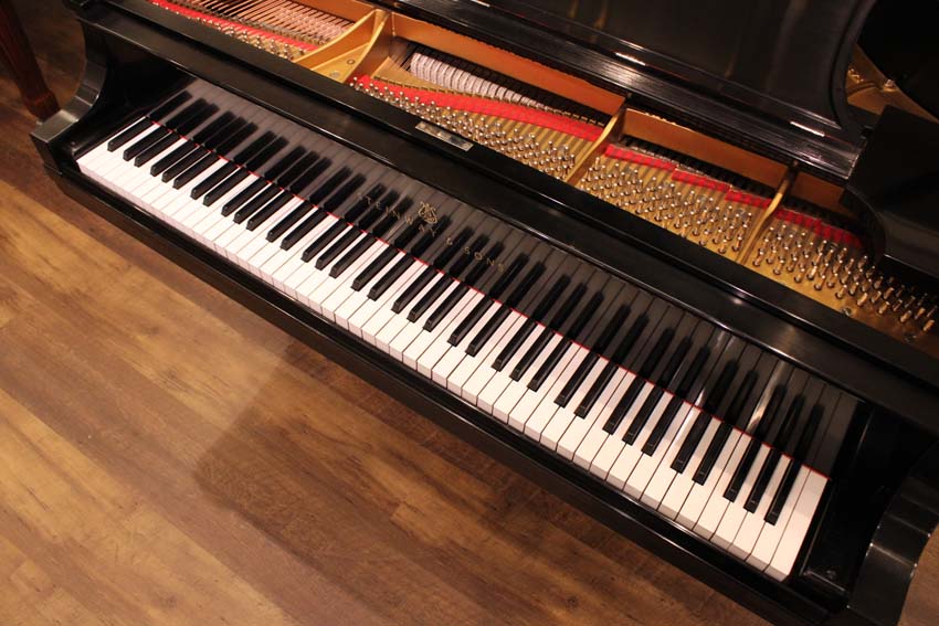 1920 Steinway 5'11" Model O Grand Piano | Satin Ebony | SN: 196535