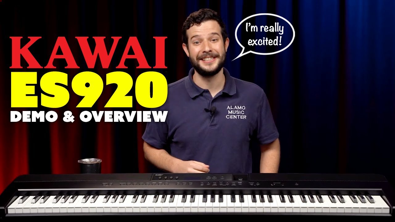 Kawai ES920 BEST Gigging Keyboard? Better Than Coffee? Portable Digital Piano Kawai Piano