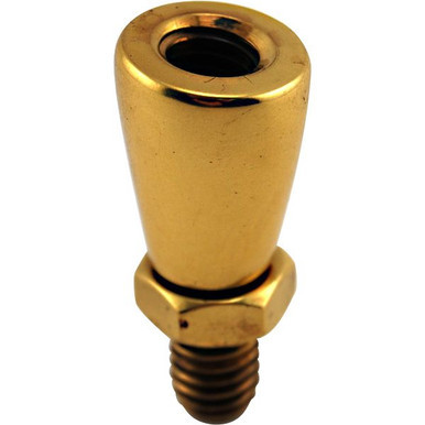 Angle Bonnet for Draft Beer Faucet - Stainless Steel