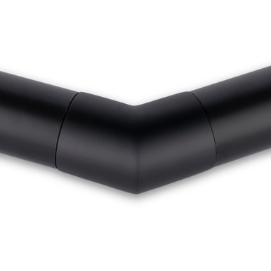 Flush Angle Fitting 135(45) Degree - Matte Black - 2" OD