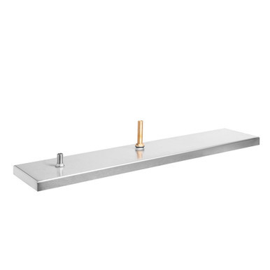 8" Wide Drip Tray With Glass Rinser