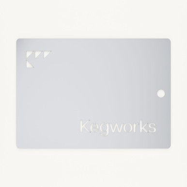 KegWorks Polished Stainless Steel Sample Chip