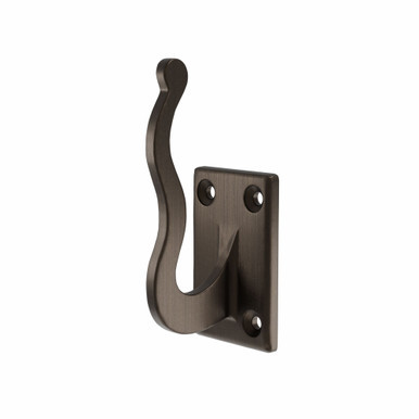 Undermount Purse & Coat Hook - Antique Brass