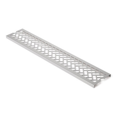 Premium Herringbone Drip Tray for Scupper Drink Rail  - 23-7/8"