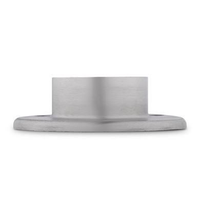 4" Wall Flange - Brushed Stainless Steel - 2" OD