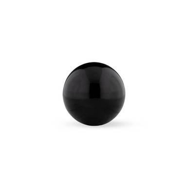 Beer Tap Faucet Handle Round Black Knob