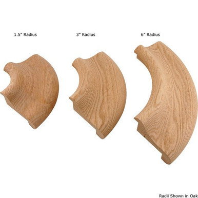 Bar Rail Molding - Wood Arm Rest - 90Âº Corner - Hard Maple