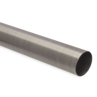 Bar Foot Rail Tubing - Pewter - 2" OD - 8 ft