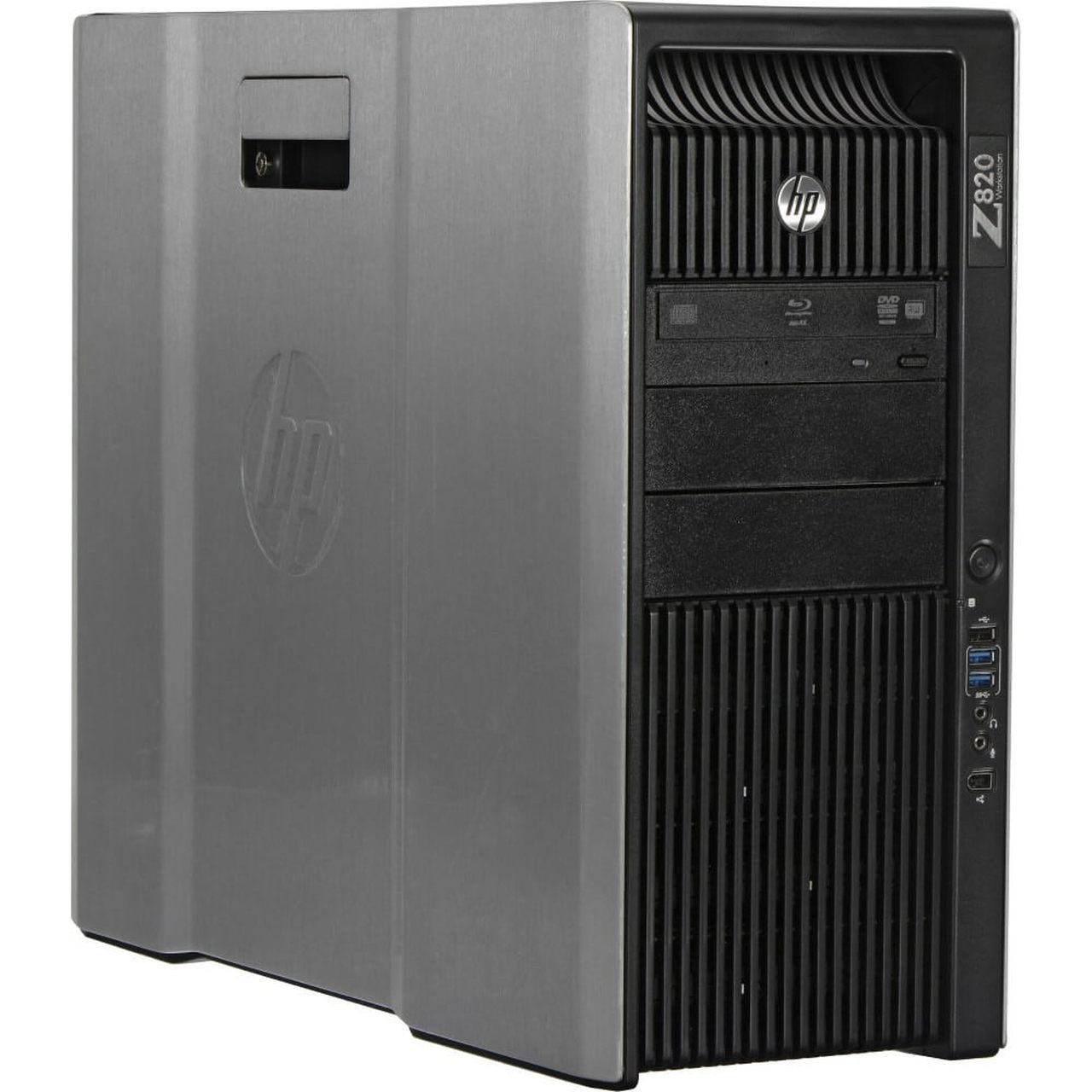 HP Workstation Z820 Tower Dual Six Core Intel Xeon 2.50GHz, 32GB Ram, 500GB  SSD, DVD-RW, Windows 10 Pro 64 Desktop Computer