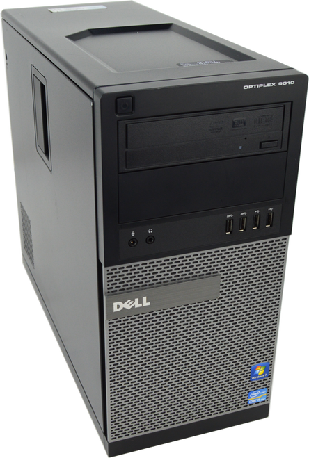 Dell Optiplex 9010 Tower Quad Core i5 3.2GHz, 8GB Ram, 500GB HDD, DVD-RW, Windows 10 Pro 64 Desktop Computer