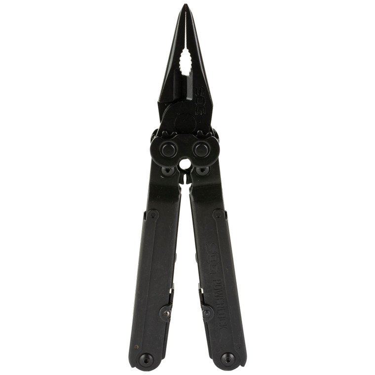 SOG PowerLock, 18 Tool Multi-Tool, Black Oxide Finish