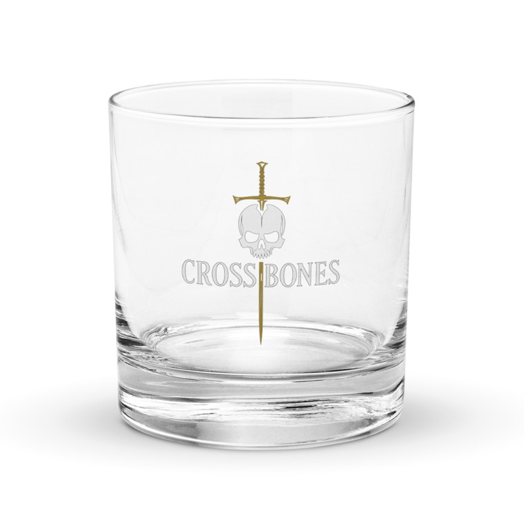 Crossbones Rocks Glass