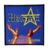 Helstar - A Distant Thunder 4x4" Woven Patch