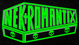 Nekromantix - Coffin 18x14" Printed Backpatch