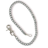 Chrome 4mm Dog Wallet Chain