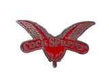 Cock Sparrer - Logo 2x1" Enamel Pin