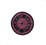 Diary of Dreams - Pink Logo 3x3" Embroidered Patch