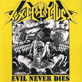 Toxic Holocaust - Evil Never Dies 4x4" Color Patch