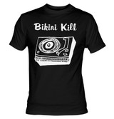 Bikini Kill - Turntable Black Unisex T-Shirt