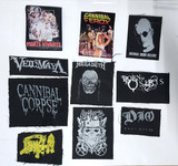 10 Patch Lot - Born Of Osiris, Death, Slayer + More!