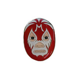 Lucha Libre Mexicana Enamel Pin: Mil Mascaras, Mascara Roja