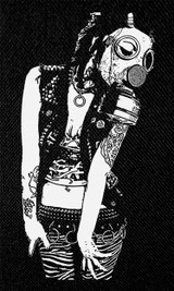 Punk Girl 3x5" Printed Patch