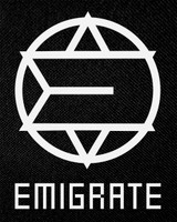 Emigrate - Logo 4x5" Printed Patch