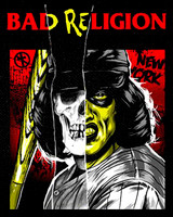 Bad Religion - Warrior 4x5" Color Patch