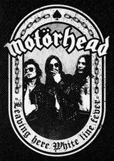 Motorhead - Leaving Here 10.5"x14" Printed Backpatch