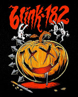 Blink 182 - Pumpkin 4x5" Color Patch