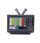 Retro T.V. 2.8x2.5" Embroidered Patch