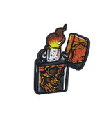 Skull Lighter 2.2x3" Embroidered Patch