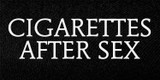 Cigarettes After Sex - Logo 6x3" Printed Patch