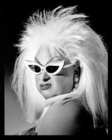 Divine - B & W x4" Color Patch