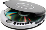 Jensen Portable CD Player with Bass Boost in Silver