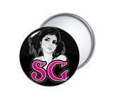 Suicide Girls - Logo Round Pocket Mirror