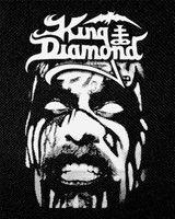 King Diamond - Head 4x5" Printed Patch