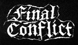 Final Conflict - Logo 6x3.5" Printed Patch