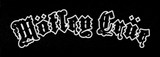 Motley Crue - New Logo 7x2.5" Printed Patch