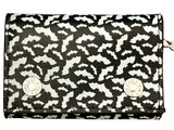 Black Bats Genuine Leather Tri-Fold Wallet