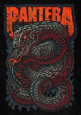 Pantera - Venomous 17"x11.75" Printed Backpatch