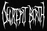Decrepit Birth - Logo 6x5" Printed Patch