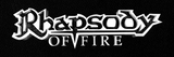 Rhapsody Of Fire 7x3" Printed Patch