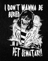 Ramones - Pet Sematary 4x5" Printed Patch