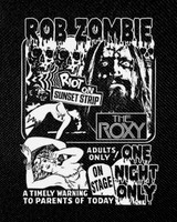 Rob Zombie - Poster 4x5" Printed Patch