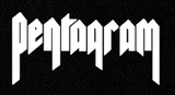 Pentagram - Logo 7x3" Printed Patch